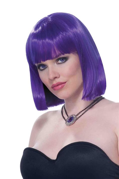 purple dress halloween costume|halloween costumes with purple wigs.